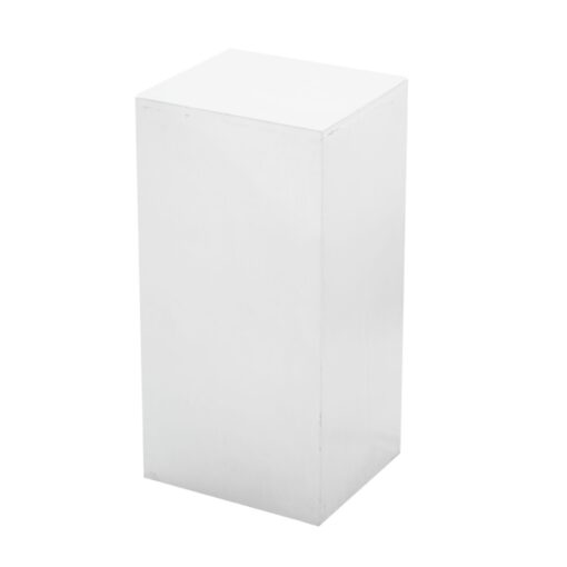 Large White Rectangle Plinth