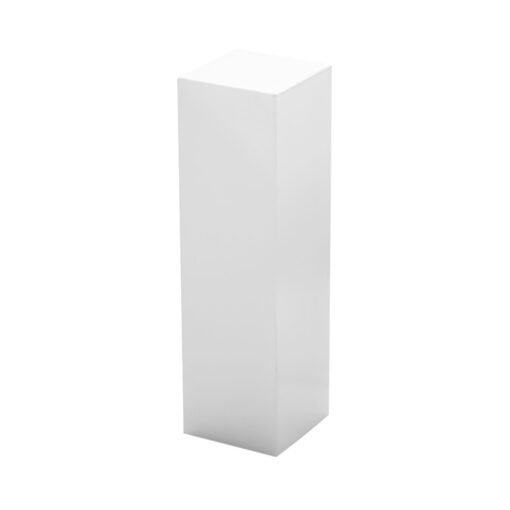 Small White Display Plinth