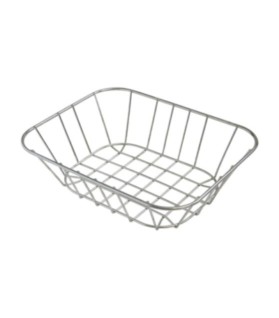 Stainless Steel Rectangle Bread Basket
