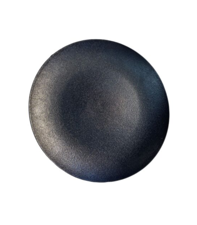 Stone Black Dinner Plate