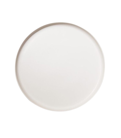 Matte White Country Road Round Tapas Platter