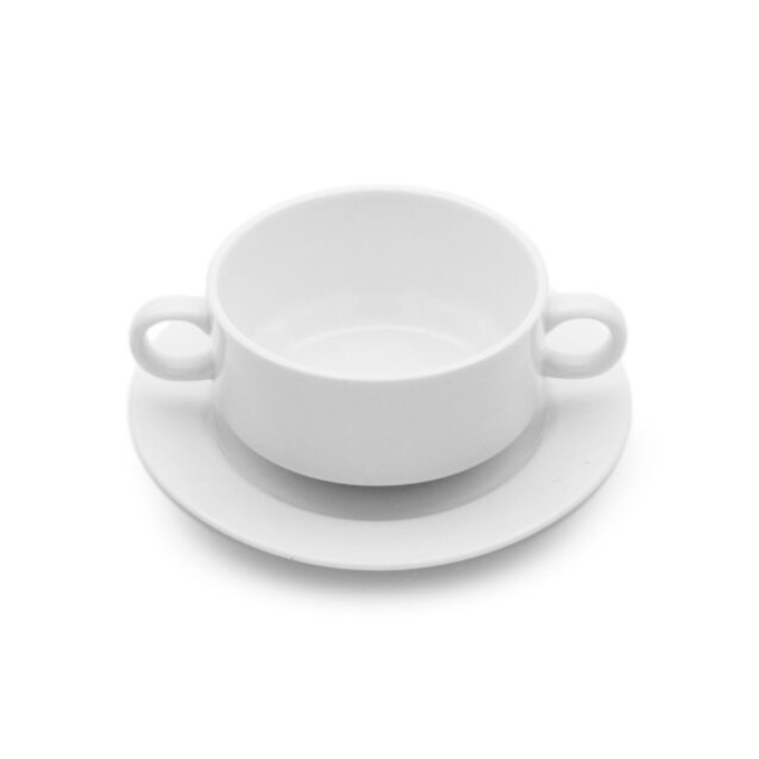 Coupe Soup Cup and Saucer – 9.5cm Coupe Soup Cup and Saucer – 9.5cm