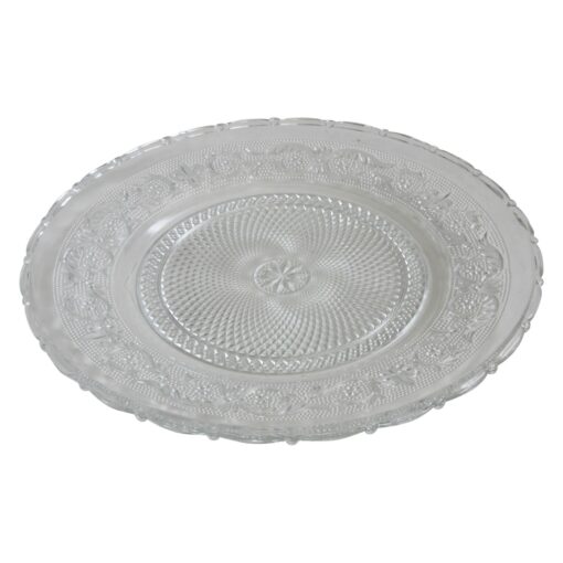 Ornate Glass Underplate