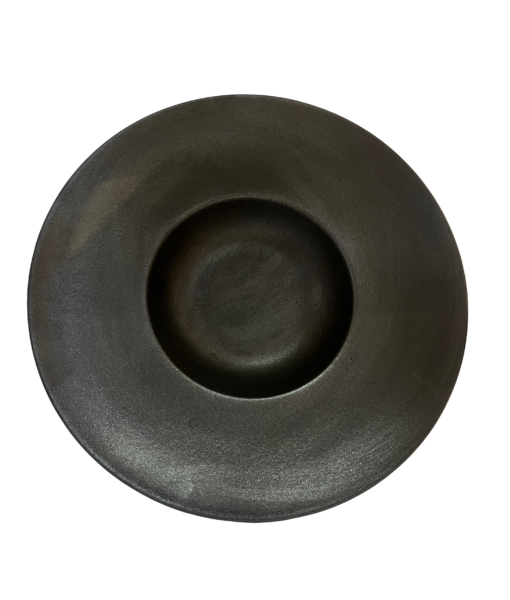 Stone Black Mexican Hat Plate