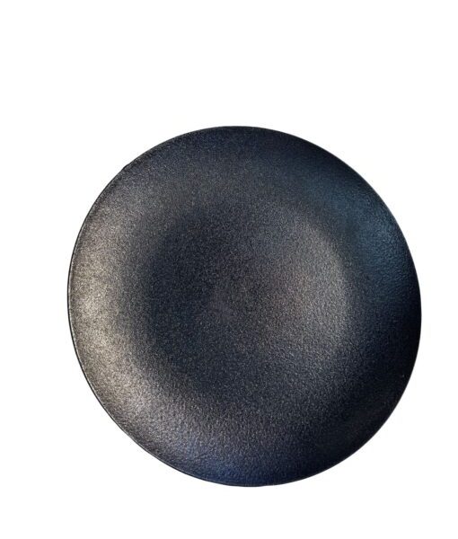 Stone Black Dinner Plate