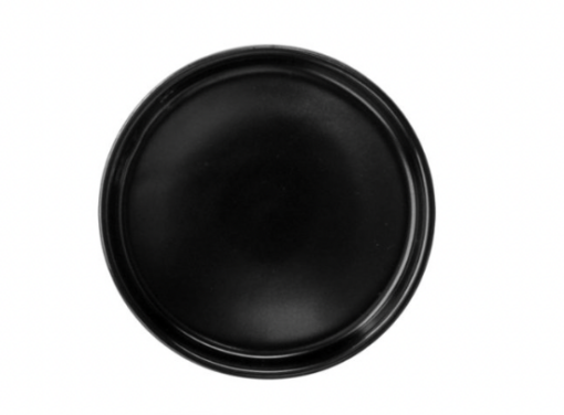 Studio Matte Black – Flat Bowl 11cm