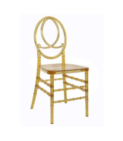 Phoenix Chair Amber Resin