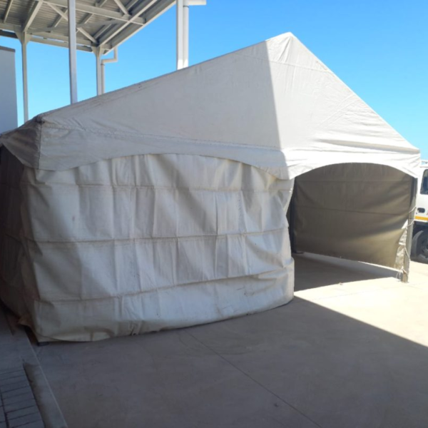 4x4m White Frame Tent